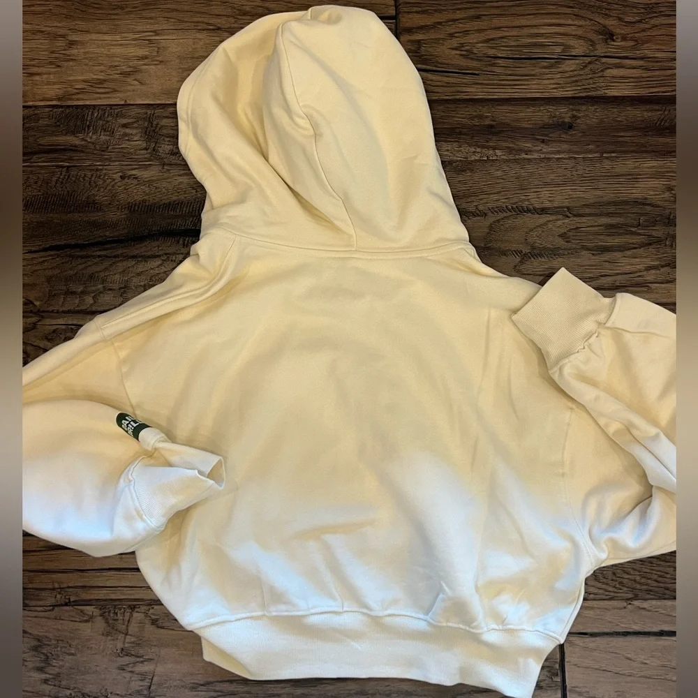 Daily Drills Cropped Fleece Zip Hoodie - Picture 3 of 7